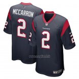 Maglia NFL Game Houston Texans AJ Mccarron 2 Blu