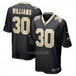 Maglia NFL Game New Orleans Saints Jamaal Williams Nero