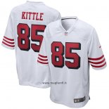 Maglia NFL Game San Francisco 49ers George Kittle Alternato Bianco