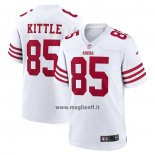 Maglia NFL Game San Francisco 49ers George Kittle Bianco2
