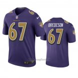 Maglia NFL Legend Baltimore Ravens Ben Bredeson Viola Color Rush