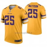 Maglia NFL Legend Minnesota Vikings 25 Alexander Mattison Inverted Or