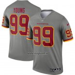 Maglia NFL Legend Washington Commanders Chase Young Inverted Grigio