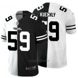 Maglia NFL Limited Carolina Panthers Kuechly White Black Split