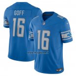 Maglia NFL Limited Detroit Lions Jared Goff Vapor F.u.s.e. Blu