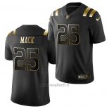 Maglia NFL Limited New England Patriots Marlon Mack Golden Edition Nero