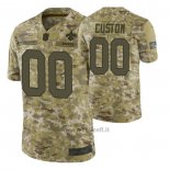 Maglia NFL Limited New Orleans Saints Personalizzate Salute To Service Verde