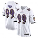 Maglia NFL Game Baltimore Ravens Odafe Oweh Bianco