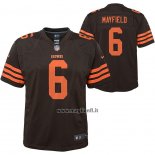 Maglia NFL Game Bambino Cleveland Browns Baker Mayfield Marrone2