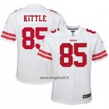 Maglia NFL Game Bambino San Francisco 49ers George Kittle Bianco