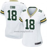Maglia NFL Game Donna Green Bay Packers Cobb Bianco