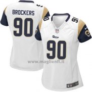 Maglia NFL Game Donna Los Angeles Rams Brockers Bianco