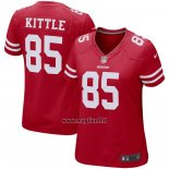 Maglia NFL Game Donna San Francisco 49ers George Kittle Rosso