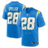 Maglia NFL Game Los Angeles Chargers Isaiah Spiller Blu