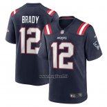 Maglia NFL Game New England Patriots Tom Brady Retired Blu