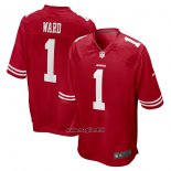 Maglia NFL Game San Francisco 49ers Jimmie Ward Home Rosso