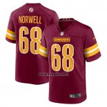Maglia NFL Game Washington Commanders Andrew Norwell Rosso