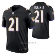 Maglia NFL Legend Baltimore Ravens Mark Ingram Ii Nero
