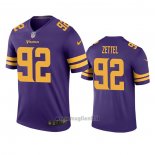 Maglia NFL Legend Minnesota Vikings Anthony Zettel Viola Color Rush
