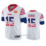 Maglia NFL Limited Kansas City Chiefs Patrick Mahomes Independence Day Bianco