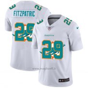 Maglia NFL Limited Miami Dolphins Fitzpatric Logo Dual Overlap Bianco
