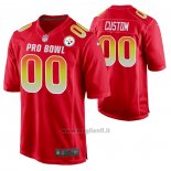 Maglia NFL Pro Bowl Pittsburgh Steelers Personalizzate Rosso