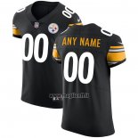 Maglia NFL Elite Pittsburgh Steelers Personalizzate Vapor Untouchable Nero