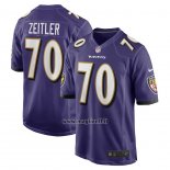 Maglia NFL Game Baltimore Ravens Kevin Zeitler Viola
