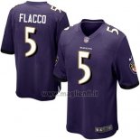 Maglia NFL Game Bambino Baltimore Ravens Flacco Viola