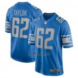 Maglia NFL Game Detroit Lions Demetrius Taylor Blu