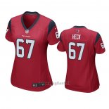 Maglia NFL Game Donna Houston Texans Charlie Heck Rosso