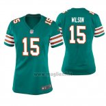 Maglia NFL Game Donna Miami Dolphins Albert Wilson Throwback Verde