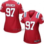 Maglia NFL Game Donna New England Patriots Branch Rosso