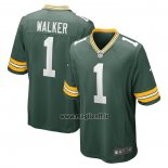 Maglia NFL Game Green Bay Packers Quay Walker 2022 NFL Draft Pick Verde
