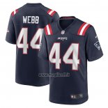 Maglia NFL Game New England Patriots Raleigh Webb Home Blu