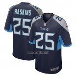 Maglia NFL Game Tennessee Titans Hassan Haskins Blu
