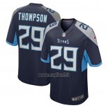 Maglia NFL Game Tennessee Titans Josh Thompson Home Blu