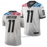 Maglia NFL Limited Carolina Panthers Robby Anderson Ciudad Edition Bianco