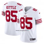 Maglia NFL Limited San Francisco 49ers George Kittle Vapor Untouchable Bianco