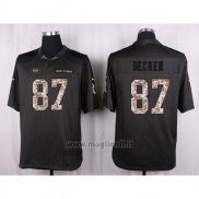 Maglia NFL Anthracite New York Jets Decker 2016 Salute To Service