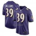Maglia NFL Game Baltimore Ravens Denzel Williams Viola