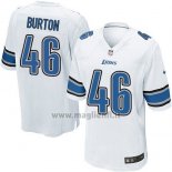 Maglia NFL Game Bambino Detroit Lions Burton Bianco