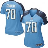 Maglia NFL Game Donna Tennessee Titans Conklin Blu