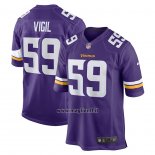 Maglia NFL Game Minnesota Vikings Nick Vigil Viola