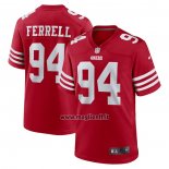 Maglia NFL Game San Francisco 49ers Clelin Ferrell Rosso