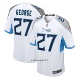 Maglia NFL Game Tennessee Titans Eddie George Retired Bianco