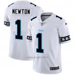 Maglia NFL Limited Carolina Panthers Newton Team Logo Fashion Bianco
