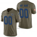 Maglia NFL Limited Indianapolis Colts Personalizzate 2017 Salute To Service Verde