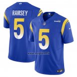 Maglia NFL Limited Los Angeles Rams Jalen Ramsey Vapor F.u.s.e. Blu