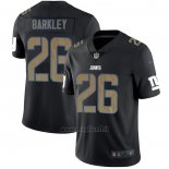 Maglia NFL Limited New York Giants Barkley Black Impact
